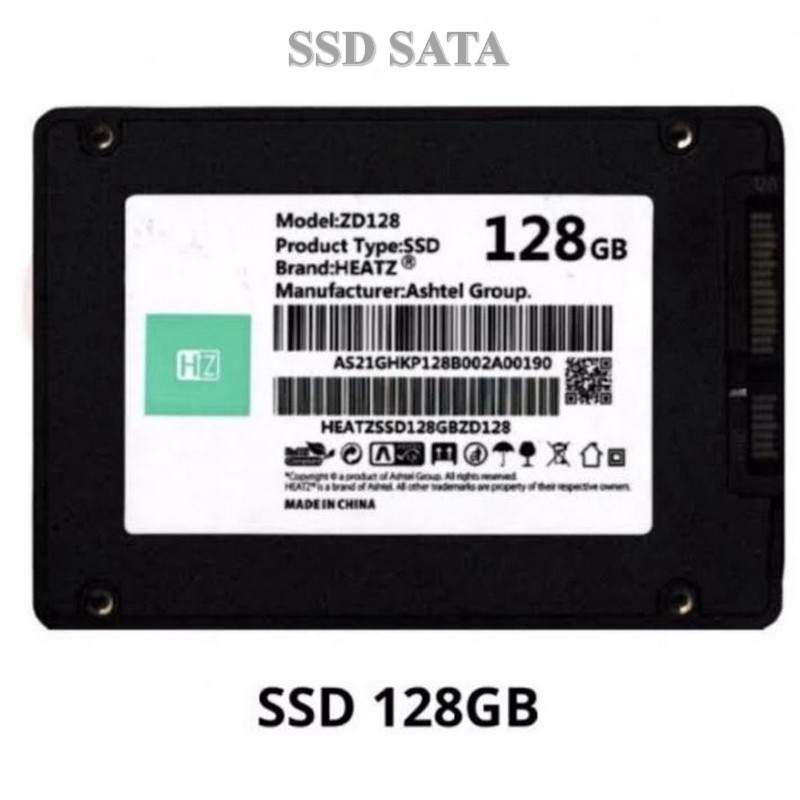 SSD HEATZ 128GB 2.5 นิ้ว / 7 มม. SLIM 6.0Gb/s SATA 3 ภายใน -NETONE