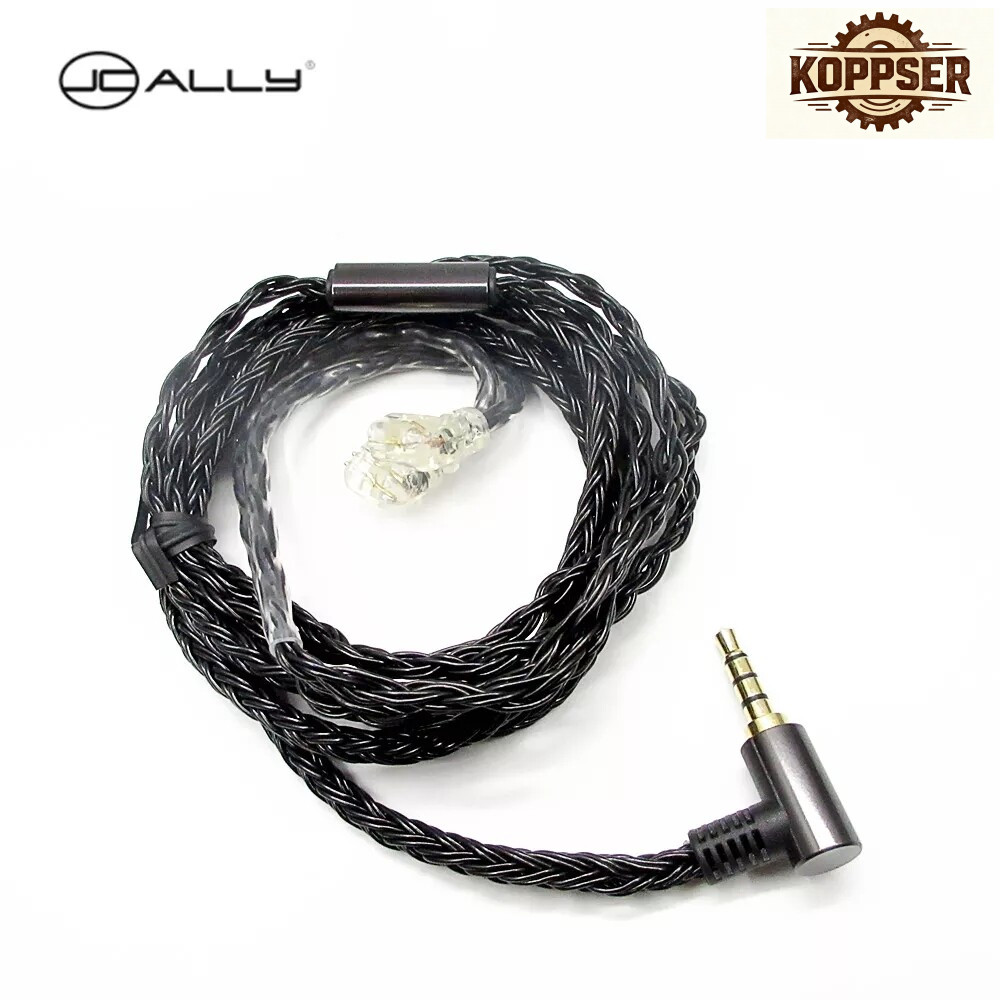 Local JCALLY JC16S 16 saham 480 teras menaik tarafHIFI Earphone Upgrade Cable MMCX KZ EDX ZSN ZS10 P
