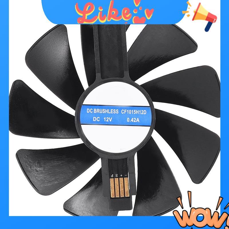 [Promote M]95 มม.CF1015H12D DC12V การ์ดคูลเลอร์พัดลมระบายความร้อนแทนที่สําหรับ Sapphire NITRO RX480 