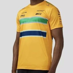 เสื้อยืดระบายอากาศสำหรับผู้ชาย แบบพิเศษฉลอง Ayrton Senna