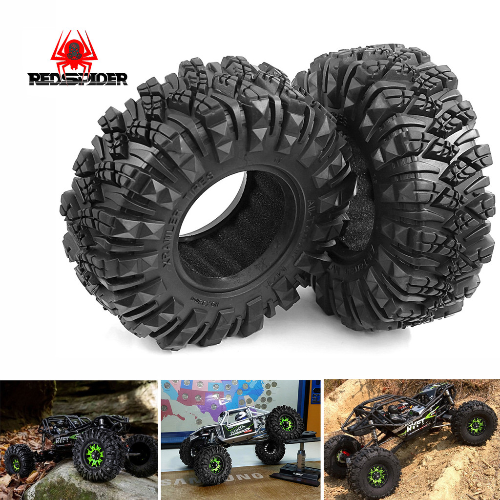 RED SPIDER 4pcs 1.9 นิ้วยาง Tyre สําหรับ 1/10 Rc Crawler รถ Trax Trx4 Axial Scx10 Wraith Rc4wd Yikon