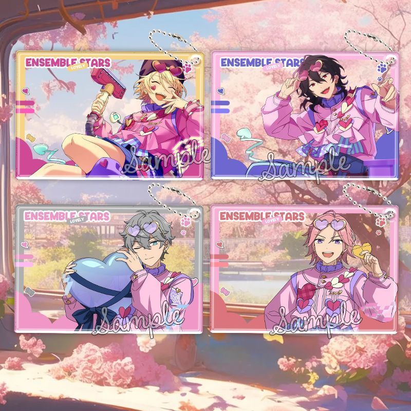 Ensemble Stars 2 KeyChain การ์ดโปร่งใส Key Chain ครบรอบ 5 ปี MOLLYTEA อะคริลิค Key Ring Sakuma Rei จ