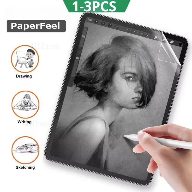 1-3PCSเช่นกระดาษรู้สึกMatte Screen ProtectorสําหรับHonorแท็บเล็ตV7 V6 Pad X9a X9 X8 X6 V9 V8 9 8 7 6