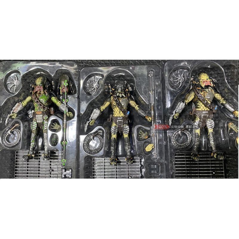 【พร้อมส่ง】NECA feral predator figure avp neca hiya predator wolf แท้ แท้ badlands prey the figure 1/