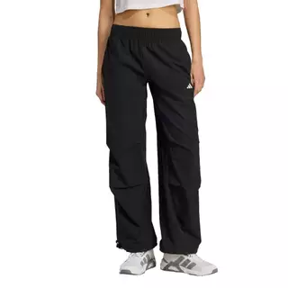 adidas Gym & Training กางเกงเทรนนิงขายาวผ้าทอ Workout Essentials ผู้หญิง สีดำ JL5081