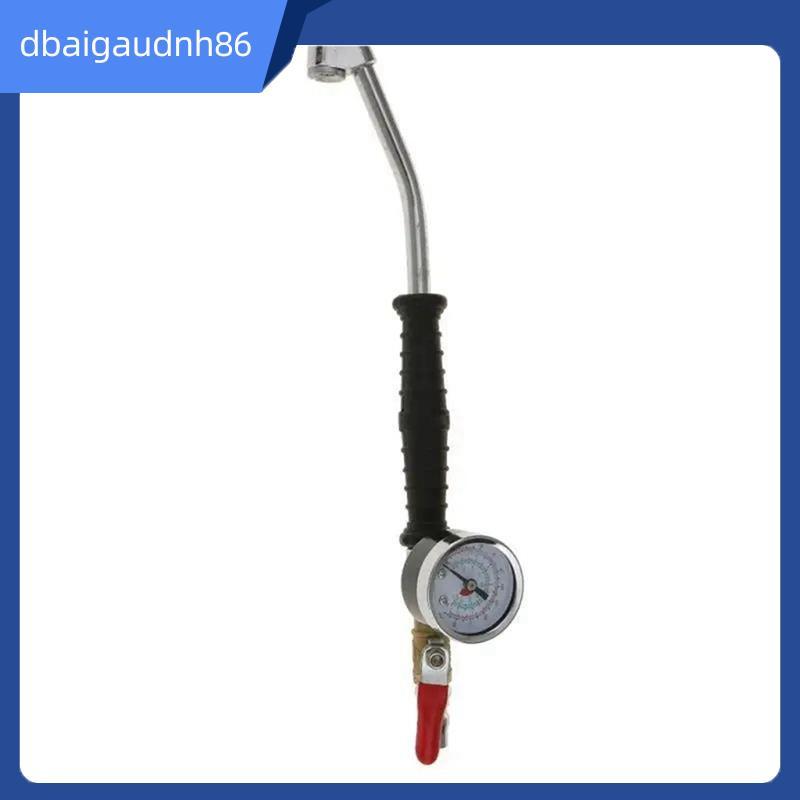 READY STOCK220PSI Air Tyre ความดัน Inflator Gauge คอมเพรสเซอร์วาล์วสําหรับรถยนต์ Van Bike ยางความดัน