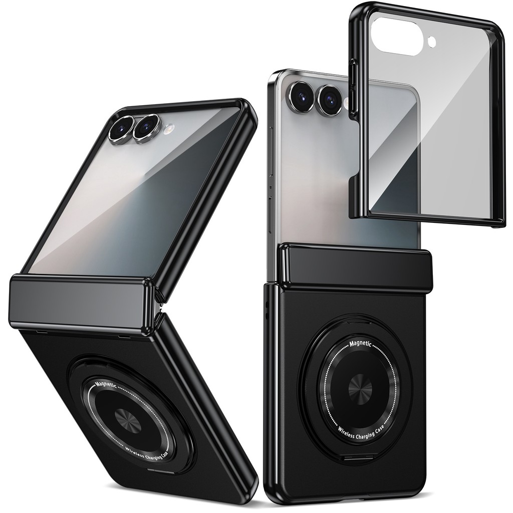 แม่เหล็กหมุนวงเล็บกรณีฟิล์มแบบบูรณาการพับเคสโทรศัพท์เหมาะสําหรับ Samsung ZFold7/6/5/4/3Z FLIP7/6/5/4/3 เคสโทรศัพท์ Huawei matex5/x3, X6 กรณีฟิล์มป้องกันกรณี ราคา ถูกที่สุด โปรบีเคเค