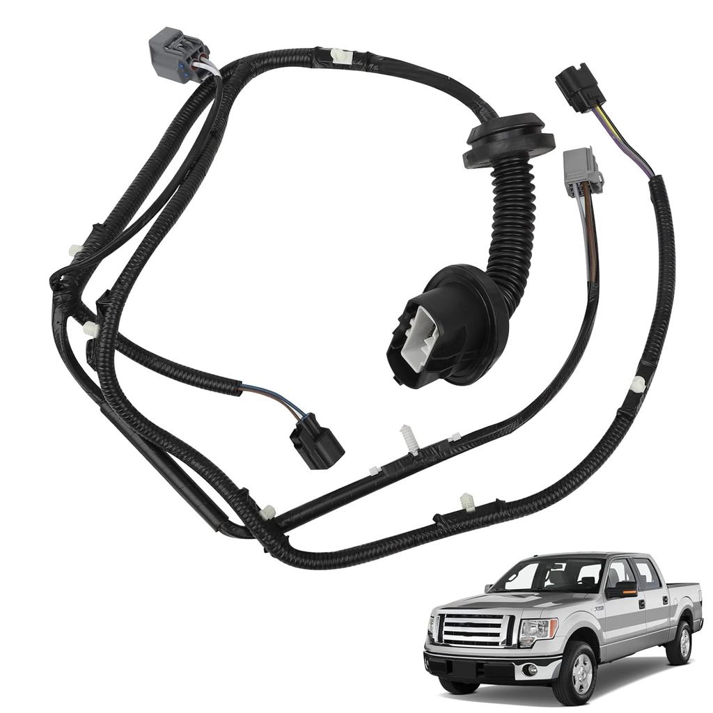 Rear Left Door Jumper Wire Assembly Compatible with 2009-2014 Ford F-150 Crew Cab Driver Side Door J