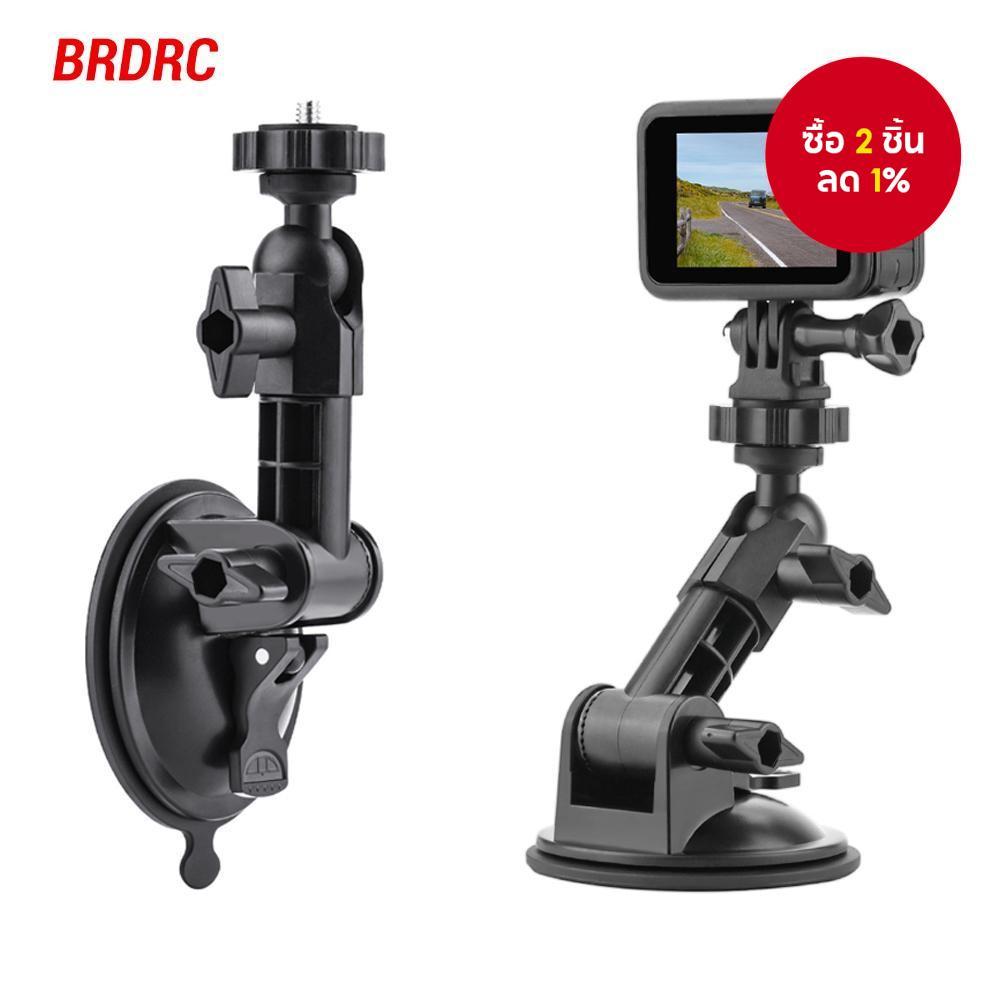 ใหม่! แท่นยึดดูดใหม่ BRDRC สำหรับกล้อง Gopro Hero 12 1110 9/Insta 360/Osmo Action/Pocket 3 อุปกรณ์เสริมติดรถยนต์ ดูดกระจกหน้ารถ แท่นยึดกล้องแดช ราคา ถูกที่สุด ดีลบีเคเค