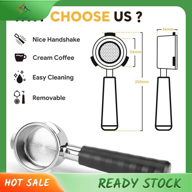 [luxiang.th] ตะกร้ากรอง Bottomless Portafilter 54mm เหมาะกับ BES870 BES878 BES875/880 Express Machin