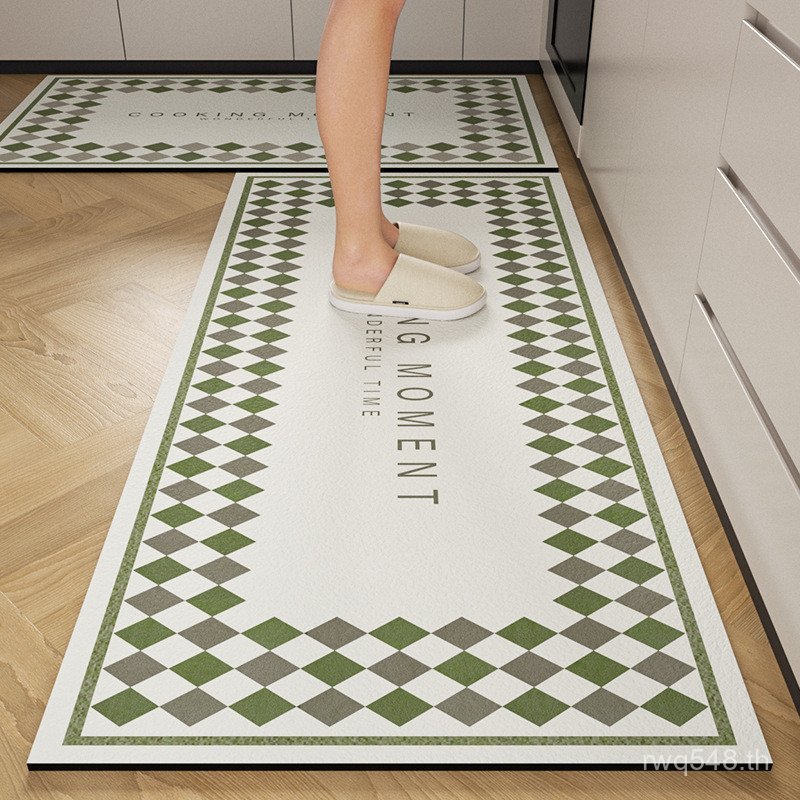 Doorway กันน้ําล้างทําความสะอาดได้ Dirt-Proof Anti-Slip P66D พรมห้องครัวสไตล์ใหม่ 2023 ชั้น pvc สามา