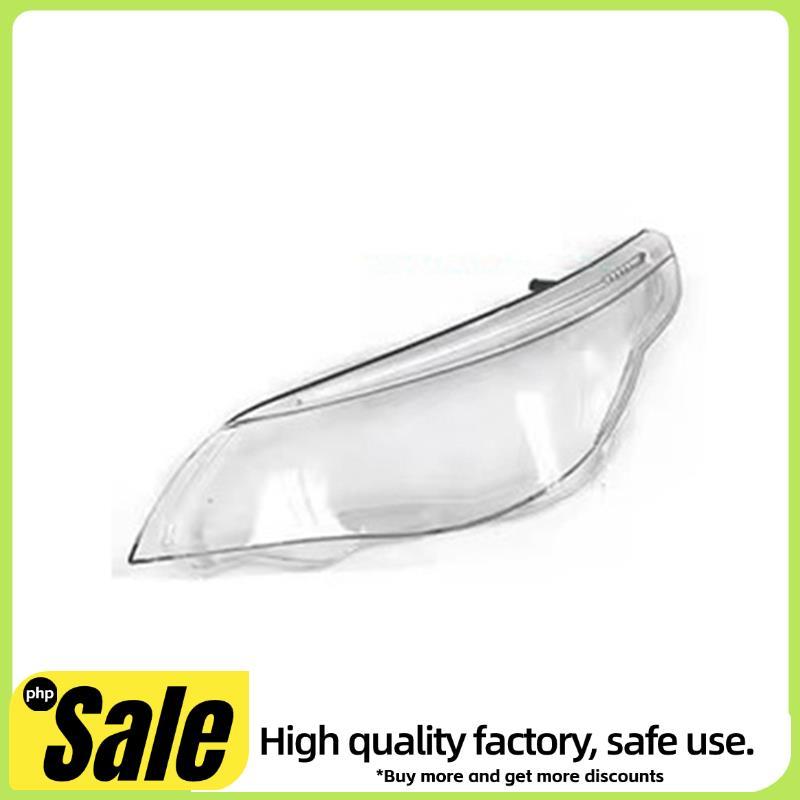 ไฟหน้ารถเลนส์กระจก Lampcover ฝาครอบโคมไฟ Bright Shell สําหรับ E60 E60LCI 2008-2010