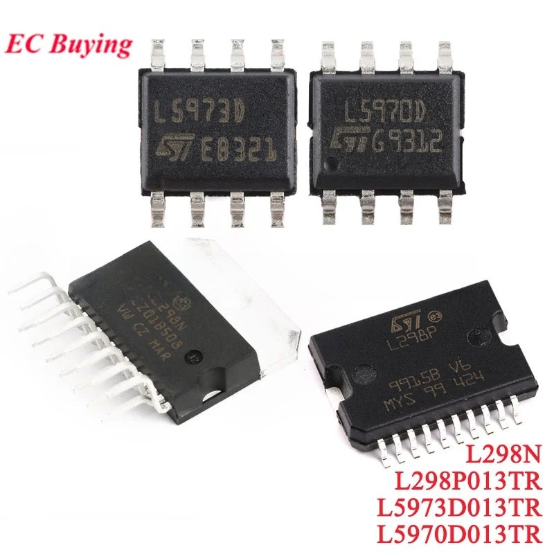 10 ชิ้น/1 ชิ้น L298 L298P L298P013TR L298N L5973D L5973 L5973D013TR L5970D L5970 L5970D013TR Stepper
