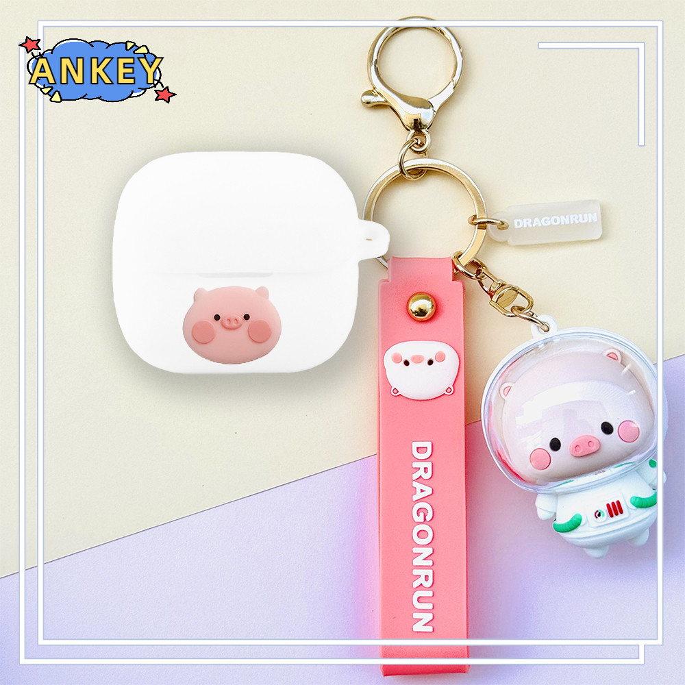 Case for Baseus Bass BS2 Lite Protective silicone Cute green duck pendant Covers Bluetooth Earphone Shell Headphone PortEarphone ราคา ถูกที่สุด ดีลบีเคเค แกลเลอรีภาพที่ 8