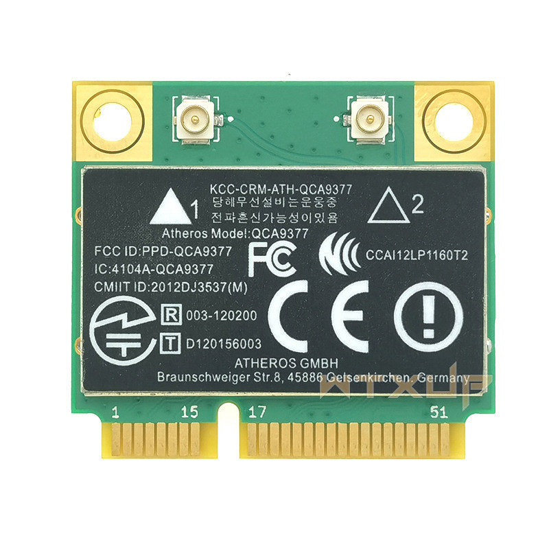 QCA9377 2.4G/5G Mini PCIE WIFI  Bluetooth  4.2