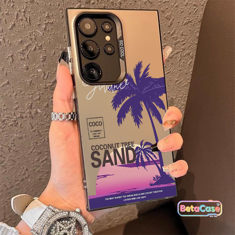 เคสโทรศัพท์ Coconut Tree Premium เหมาะสําหรับ S25 S24 S23 S22 S22U S23U S24U S25U S25Edge S24PLUS S24FE S23PLUS S23FE
