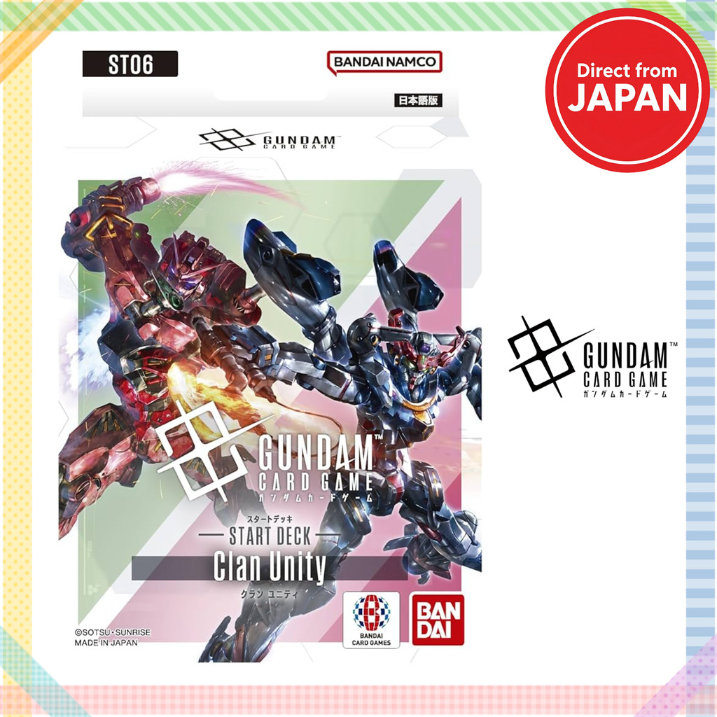 BANDAI Gundam Card Game Start Deck Clan Unity [ST06]【Direct from Japan】
