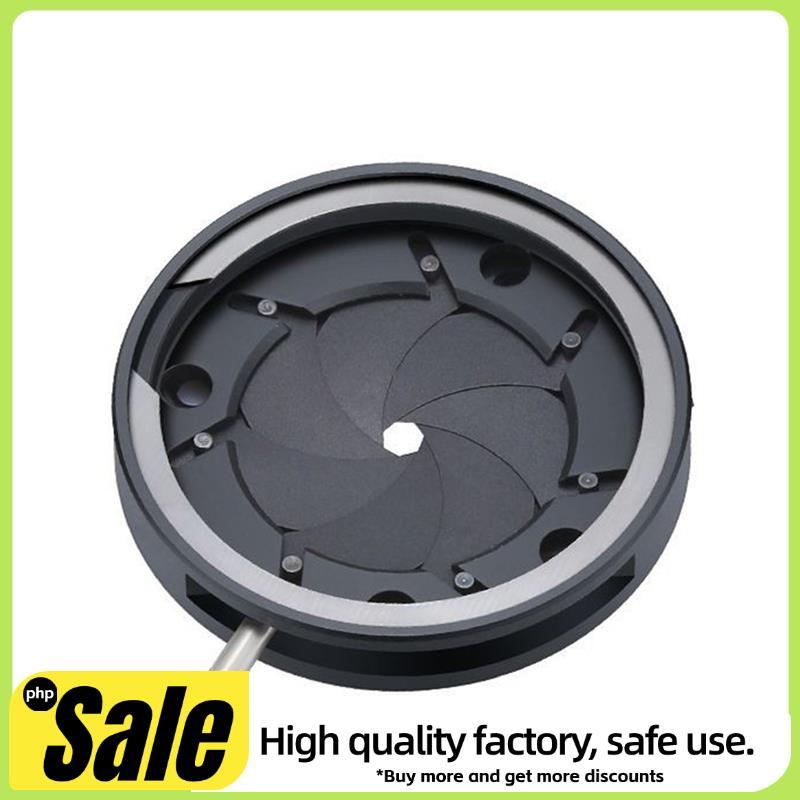 1.5-18.7 มม. รูรับแสงด้วยตนเองปรับ Mechanical Iris ไดอะแฟรม Iris ไดอะแฟรมสําหรับกล้องจุลทรรศน์กล้องด