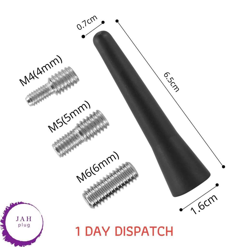 65 มม.TUB รถ ANTENNA สําหรับ VW LUPO, VW UP, VW POLO 6N 6N2 9N 9N3 6R 6C GTI