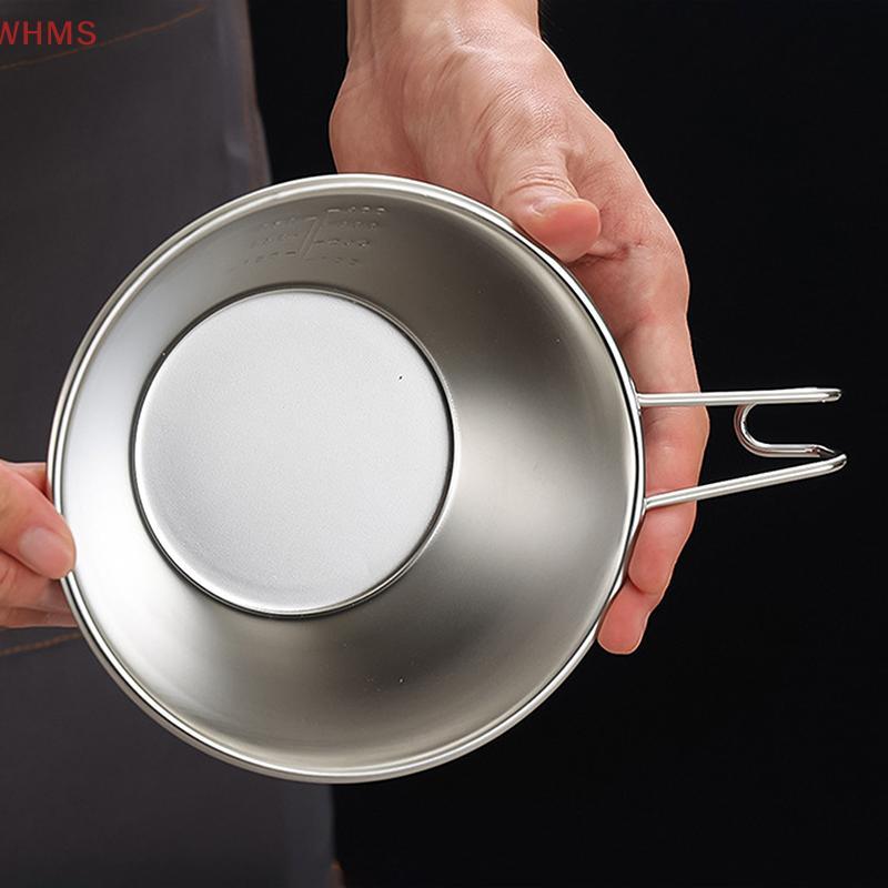 (WHMS) 10/12/14 ซม. Sierra ถ้วยกลางแจ้งสแตนเลส Sierra ถ้วยกาแฟบนโต๊ะอาหารปิคนิคบาร์บีคิวแบบพกพาเดินป