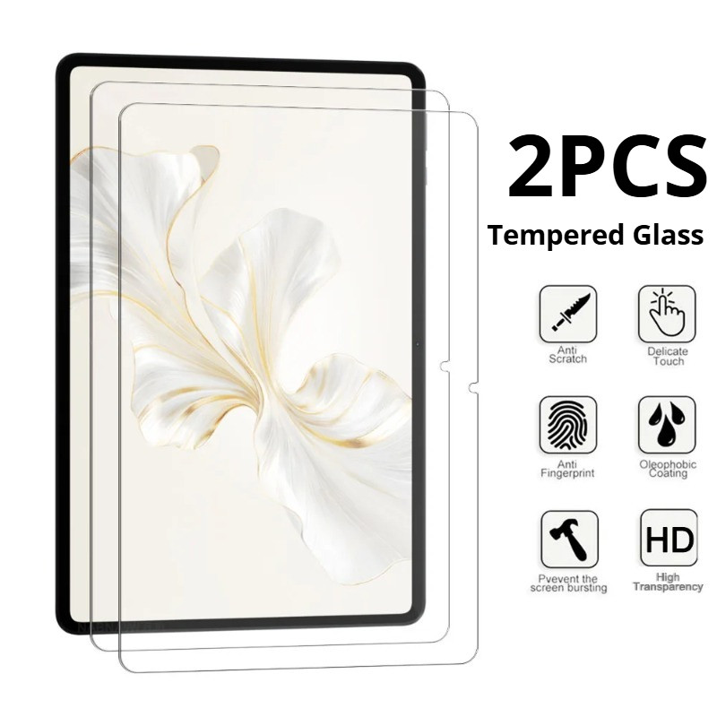 1-2Pcs HD ฟิล์มกระจกนิรภัยสําหรับ Honor Pad V9 V8 9 8 7 6 Z5 Z3 Pro V8Pro 9Pro Matte Frosted ฟิล์มสํ