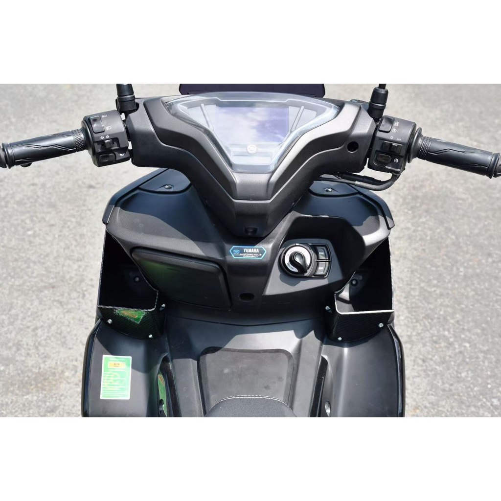 BASKET NVX155]NVX-V1 NVX-V2 มือซ้าย/ขวา [สีดํา]พลาสติก