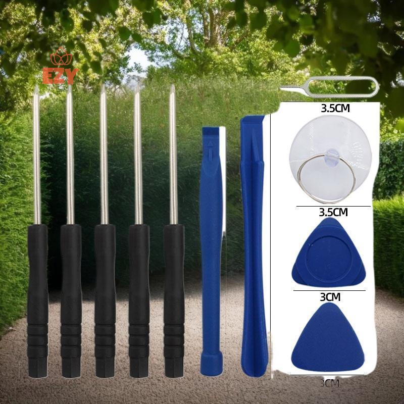 EZY 8-12 ชิ้น/เซ็ต Mini Multi-Function Precision ไขควงชุดสําหรับสมาร์ทโฟนโทรศัพท์มือถือแท็บเล็ตซ่อมเ