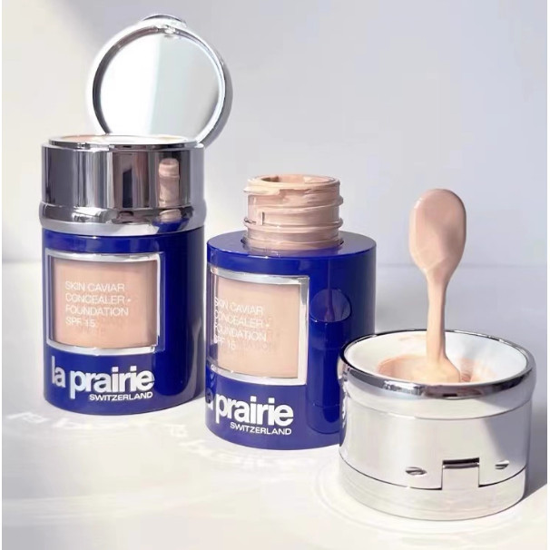 La prairie caviar essence foundation SPF15 คอนซีลเลอร์ ทูอินวัน 30ml ผิวให้ความชุ่มชื้น