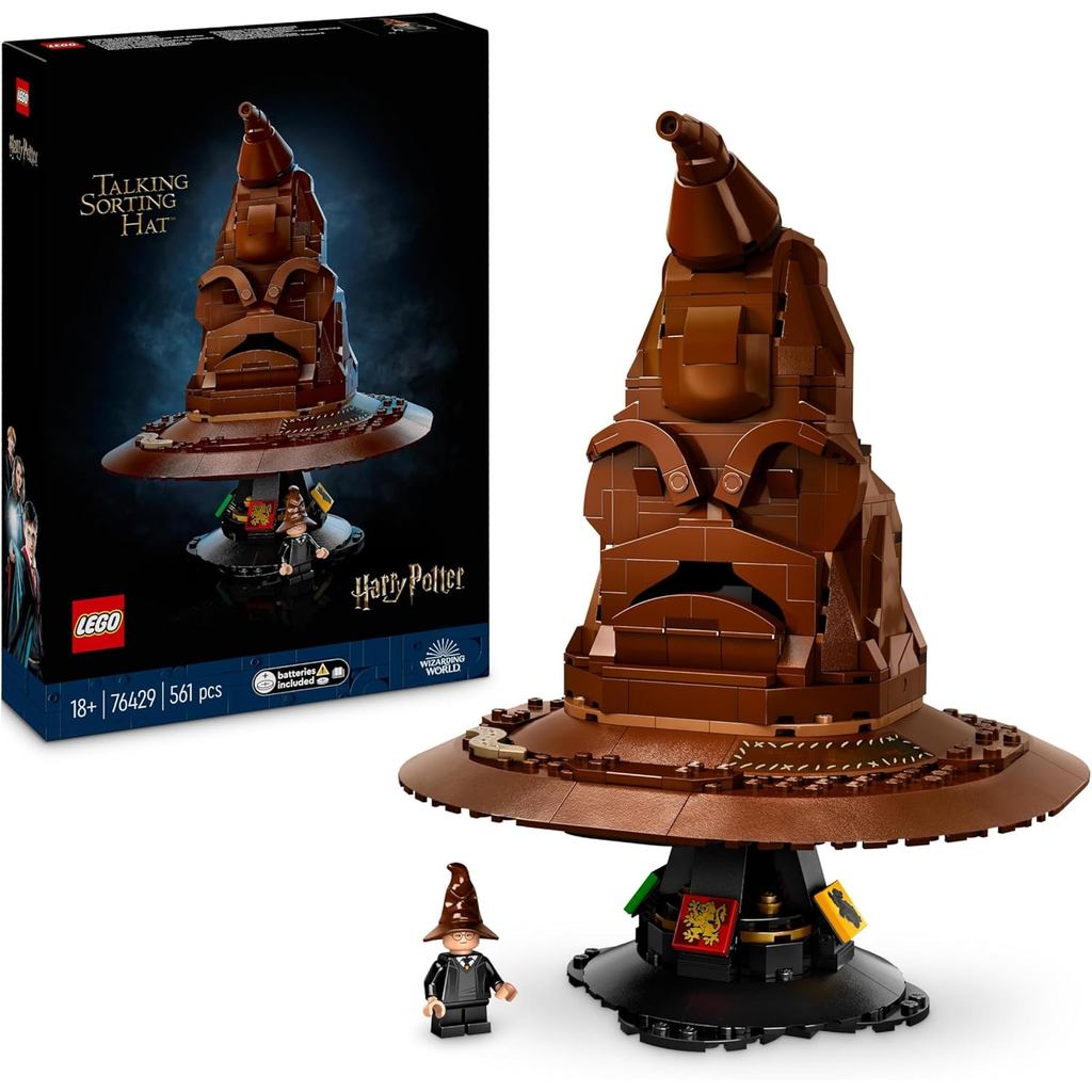 Lego Harry Potter The Talking Magic Sorting Hat Set 76429