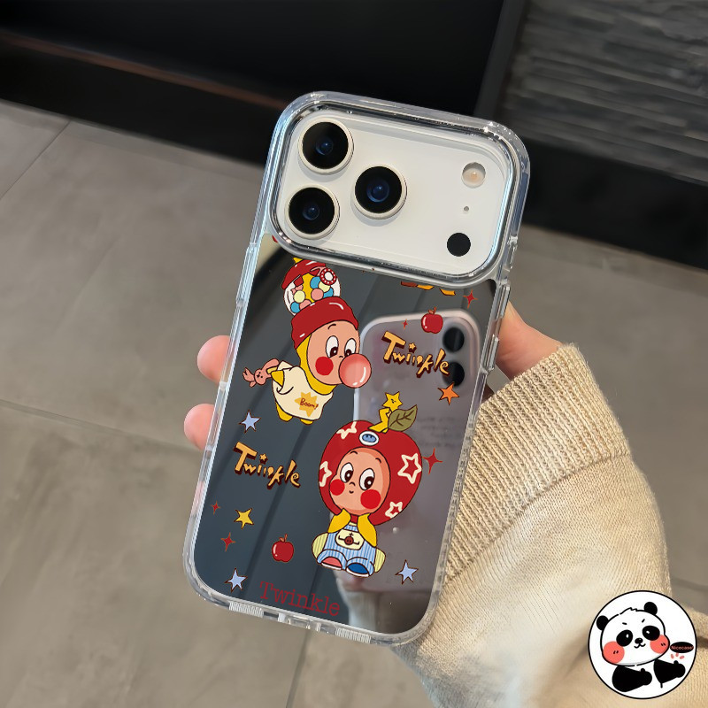 น่ารัก Twinkle Twinkle กระจกเคสโทรศัพท์สําหรับ Xiaomi Poco X7 M7 Pro Plus F7 Ultra X6 F6 F5 M6 M5S X5 M4 X4 M3 X3 NFC GT M2 Pro 5G 4G ฝาครอบการ์ตูน Star Soft Casing ราคา ถูกที่สุด ดีลบีเคเค รูปภาพหลัก