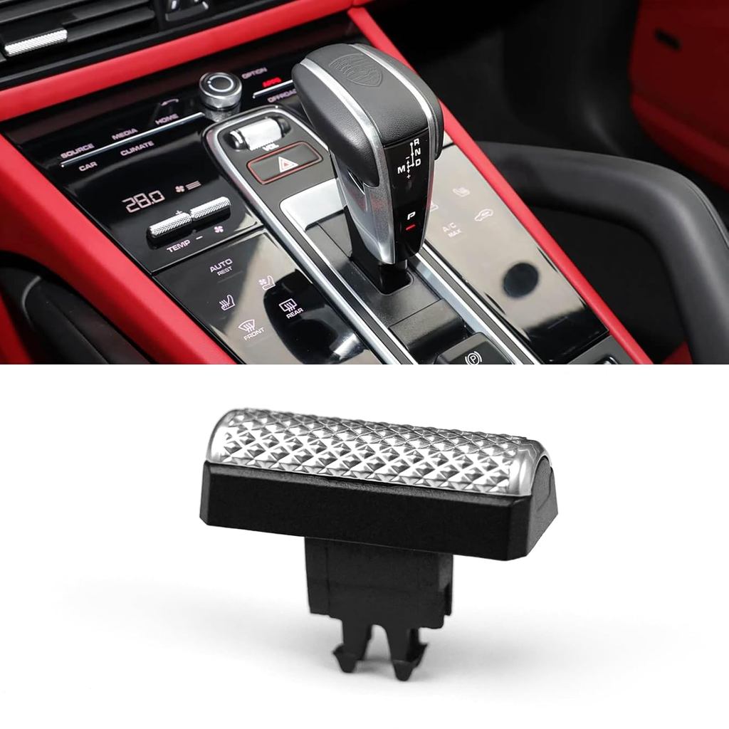 Jaronx ใช้งานร่วมกับ Porsche Cayenne Climate ปุ่ม AC (9Y0.1) 2018-2023, ด้านหน้าและด้านหลังคอนโซลเคร