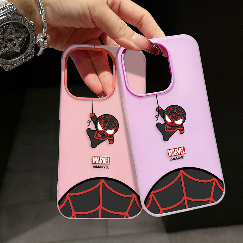 การ์ตูนอะนิเมะ Spider-Man สีสัน Jelly Place เคสโทรศัพท์สําหรับ VIVO Y17 Y15 Y12 Y12i Y3S Y11 1901 19