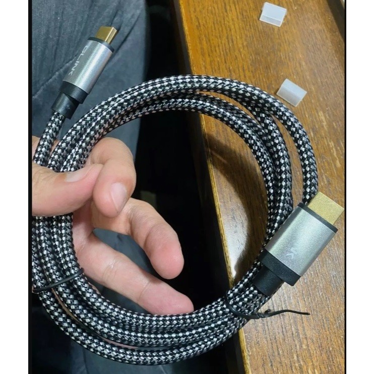 Glink สาย HDMI 4K (V.2.0) สายถัก รุ่น GL201 ความยาว 1.8 เมตร