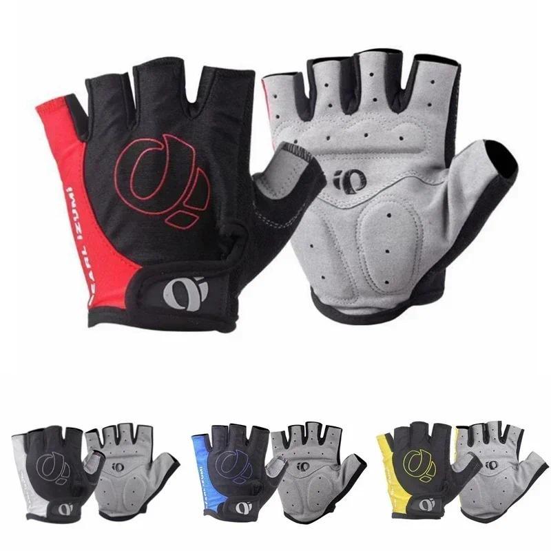 Cycling Gloves Half Finger Gel Anti-Slip Anti-Sweat Road Bike Gloves For Men Mtb Gloves Half Finger 