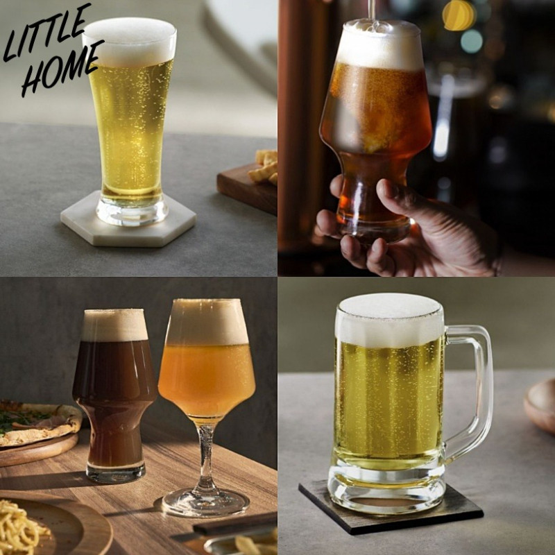 LITTLEHOME แก้วเบียร์ แก้วน้ำ แก้วไวน์ Ocean glass (A2)