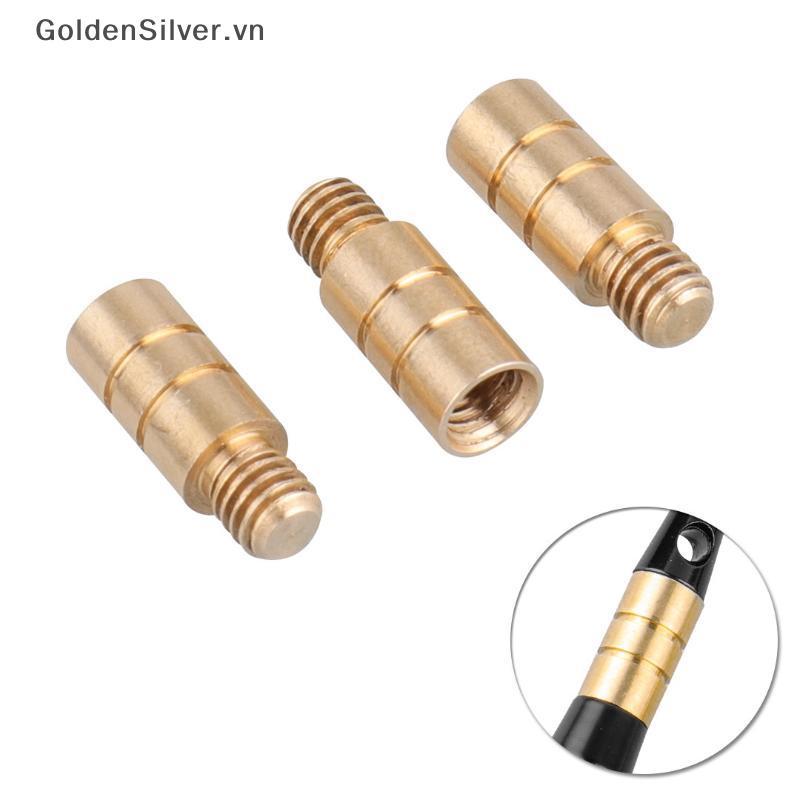GoldenSilver 3 ชิ้นทองเหลือง Dart น้ําหนักเพิ่ม Accentuator 2g Dart Shaft น้ําหนัก 2BA Shaft โยนเกมเ