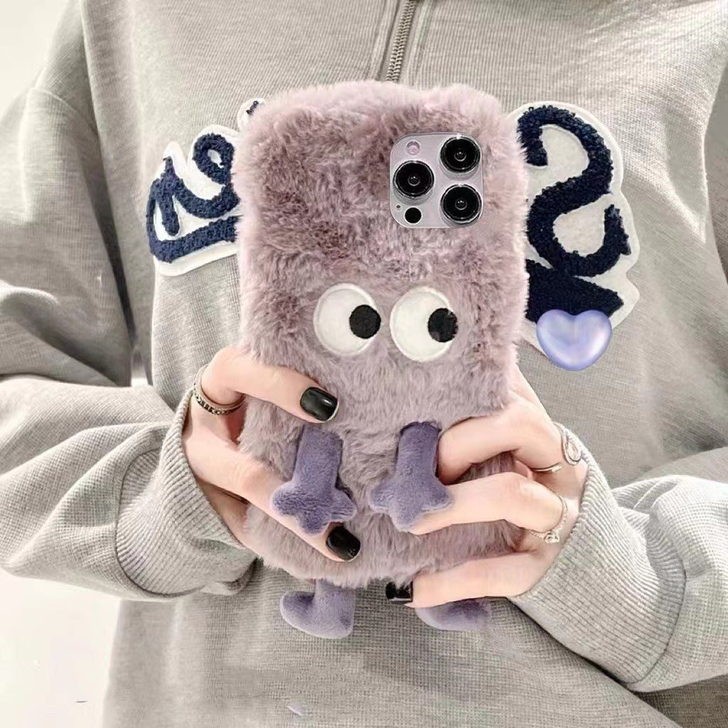 Fluffy Fuzzy Plush เคสโทรศัพท์สําหรับ OPPO ค้นหา X9 Pro X8 X7 X5 X8Pro N3 N5 ค้นหา N2Flip N3Flip นุ่