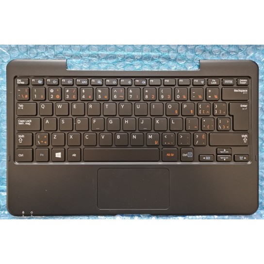 เหมาะสําหรับ Samsung XE500T1C XE700T1C 700T1C แท็บเล็ตฐานคีย์บอร์ด C เชลล์สีดําสีน้ําเงิน