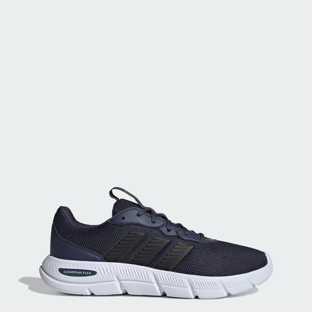 adidas ไลฟ์สไตล์ รองเท้าผูกเชือก CLOUDFOAM FLEX ผู้ชาย สีน้ำเงิน HQ4853