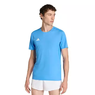 adidas วิ่ง เสื้อวิ่ง Adizero Essentials ผู้ชาย สีน้ำเงิน KA2937