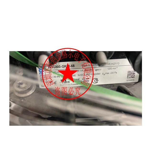 A3G800-GK21-01 W3G800-GK21-68 A3G800-AV05-71 2600 พัดลม EBM เยอรมัน