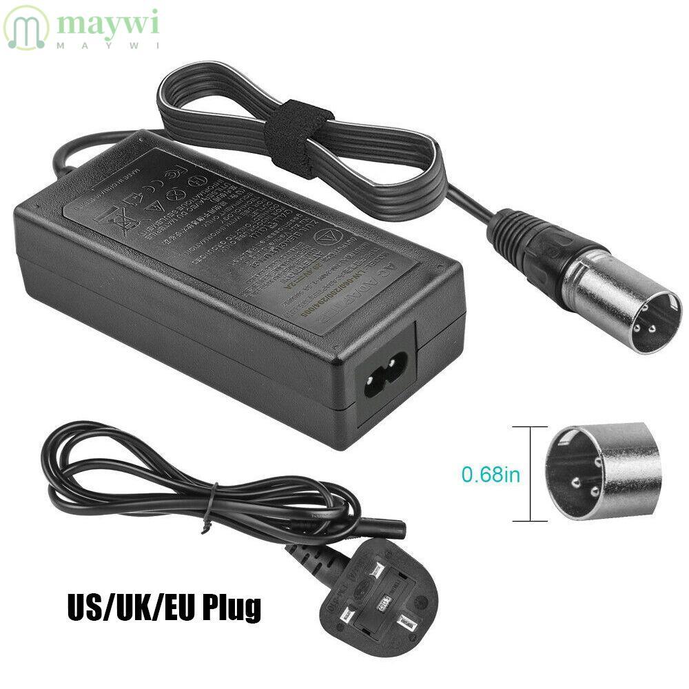 MAYWI Power Adapter ทนทาน Mobility สกู๊ตเตอร์รถเข็น Ebike Charger