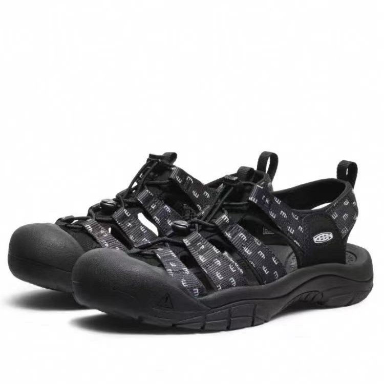 Koen KEN NEWPORT H2 รองเท้าแตะหุ้มนิ้วเท้ากลางแจ้งสีครบรอบ Anti-Slip Anti-Collision Wading River-Up 