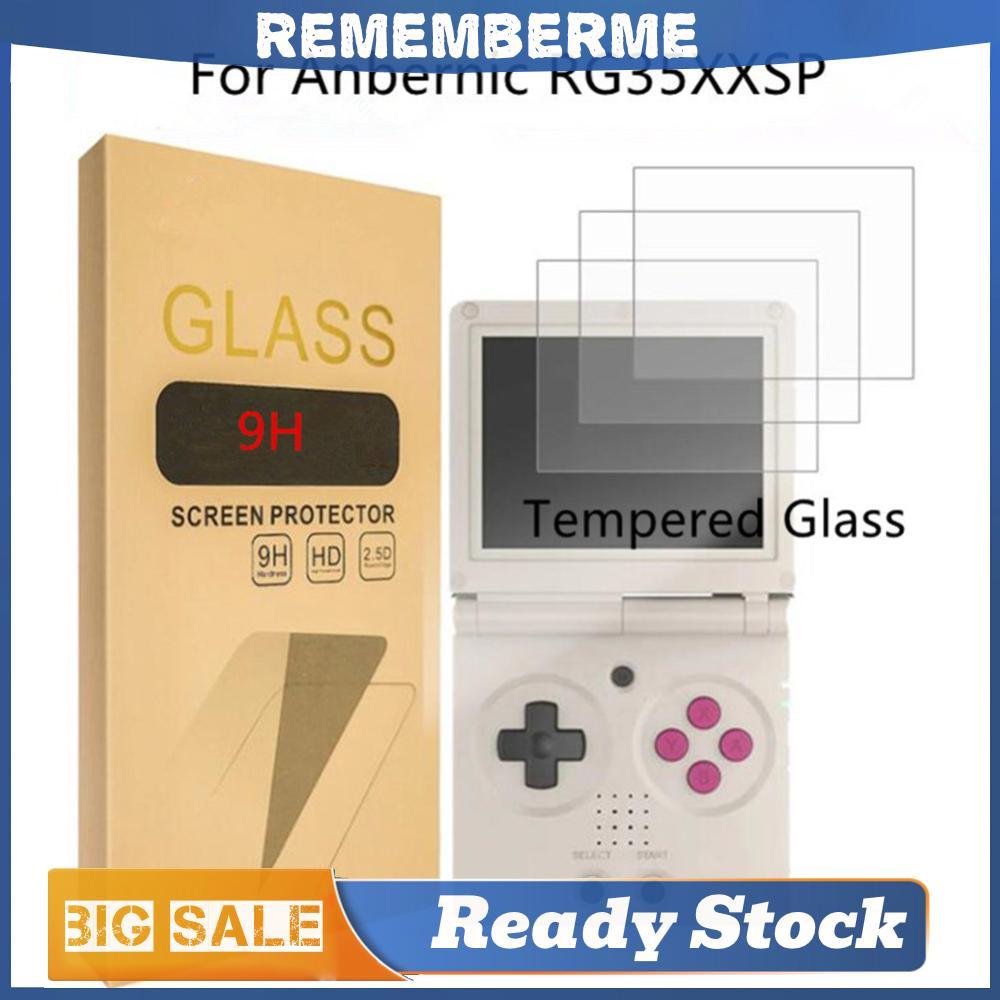 ฟิล์มกระจกนิรภัย Anti-Scrach ฟิล์มกันรอยหน้าจอกระจกนิรภัยเข้ากันได้กับ ANBERNIC RG35XXSP