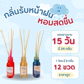 H0006 Botanical ก้านไม้หอม ปรับอากาศ 15มล. Reed Diffuser ก้านน้ำหอม น้ำหอมอโรม่า