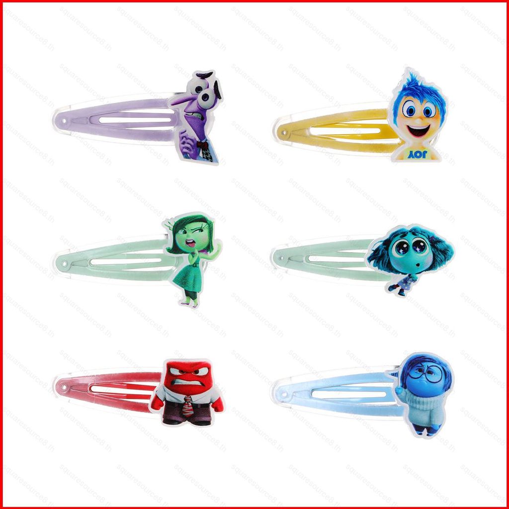 Inside Out 2 กิ๊บ Bobby pin แสดงอารมณ์ Anger, Joy และ Sadness