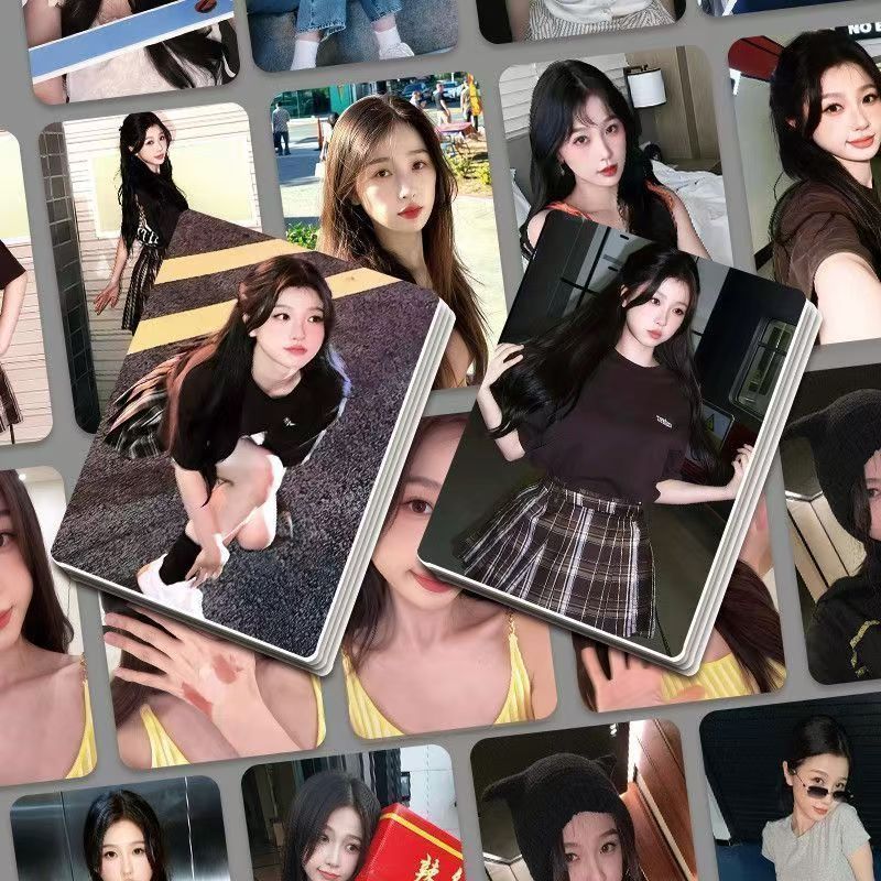 热门推荐-现货虞书欣高颜小卡50张新款周边ins风拍立得三寸圆角覆膜自印LOMO卡Yu Shuxin Gao Yan Xiaoka 50 New Peripheral Igdfg XzIvH1Q9UO