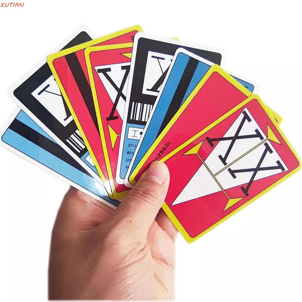 XUTIAN Hunter x Hunter คอสเพลย์ญี่ปุ่นอะนิเมะ Kurapika Zoldyck GON·FREECSS การ์ด PVC