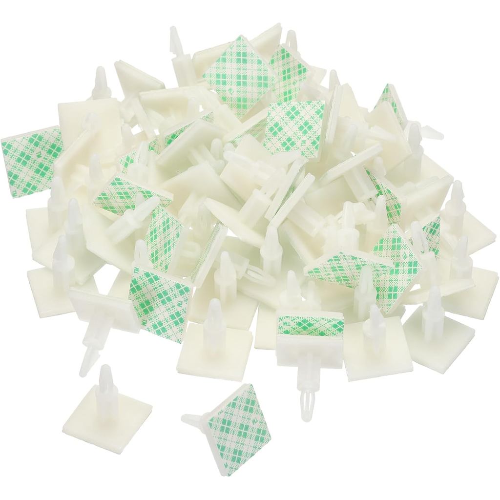 PATIKIL Sticky PCB Spacer, 80 ชิ้นกาว Standoffs 0.48 "รองรับความสูงกาวฉนวน Standoffs คอลัมน์พลาสติกส