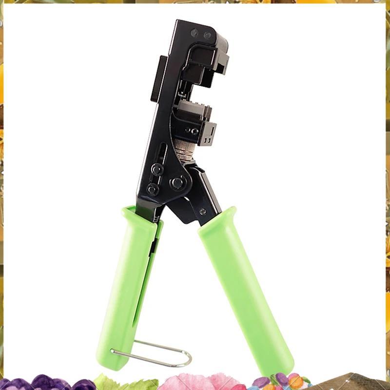 CAT5/5e และ CAT6/6A Jack Punch Down Tool, มุม 90 องศา, อะแดปเตอร์การกําหนดค่าที่รวดเร็ว